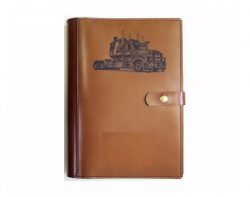 Diary Cover Kenworth SAR Leather A4
