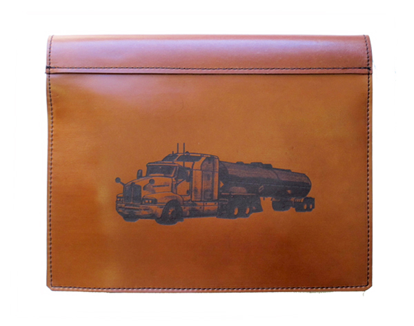 Truck Log Book Cover Kenworth Tanker