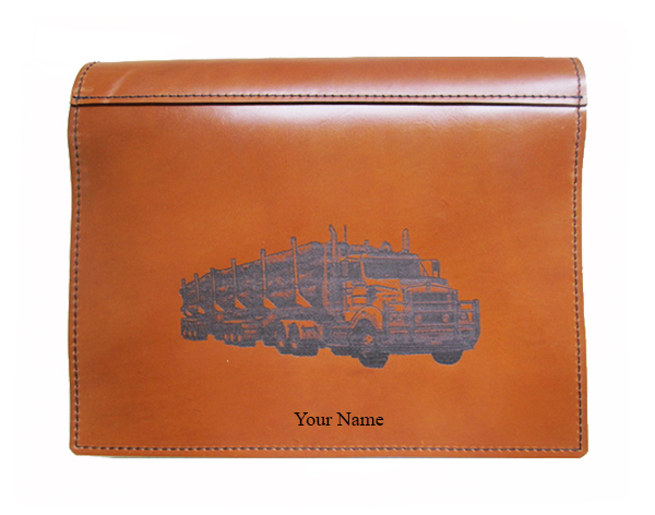 Truck Log Book Cover Kenworth