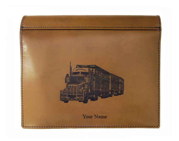 Truck Log Book Cover Kenworth