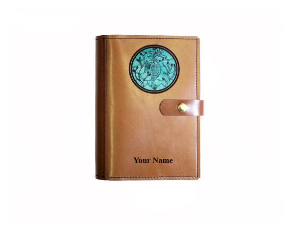 Personalised Leather Diary Cover A5