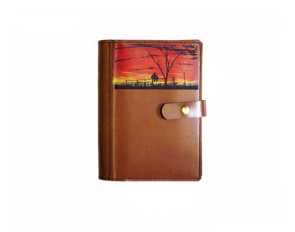 A5 Leather Diary Coloured Stock Yards