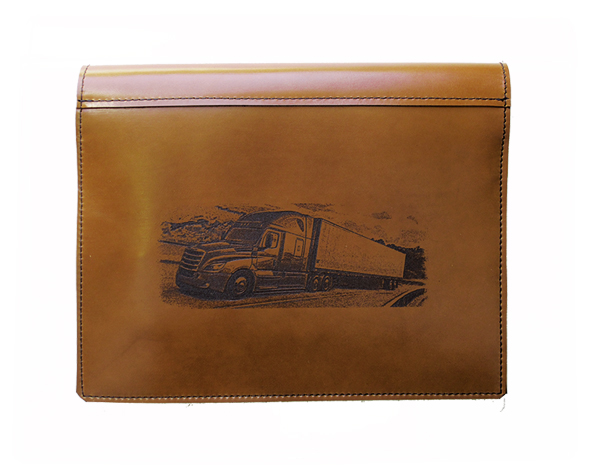 Truck Log Book Cover Freightliner Semi