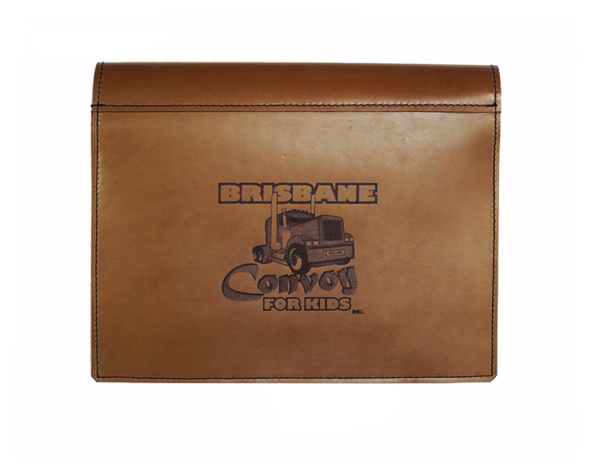 leather log book cover truck