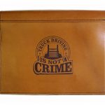 Truck Log Book Cover Trucking is not a Crime