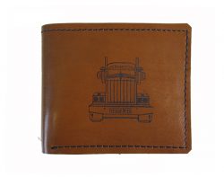 Bull Leather Wallet Kenworth Front
