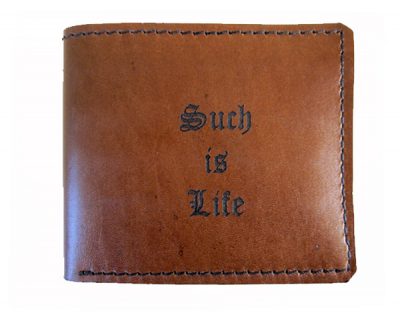 Bull Leather Wallet Such Is Life