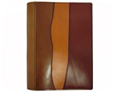 Diary Cover A4 Leather Patchwork 2