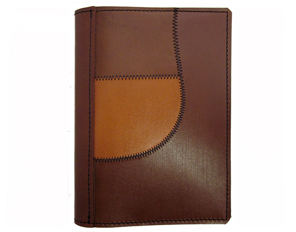 Diary Cover A5 Leather Patchwork 3