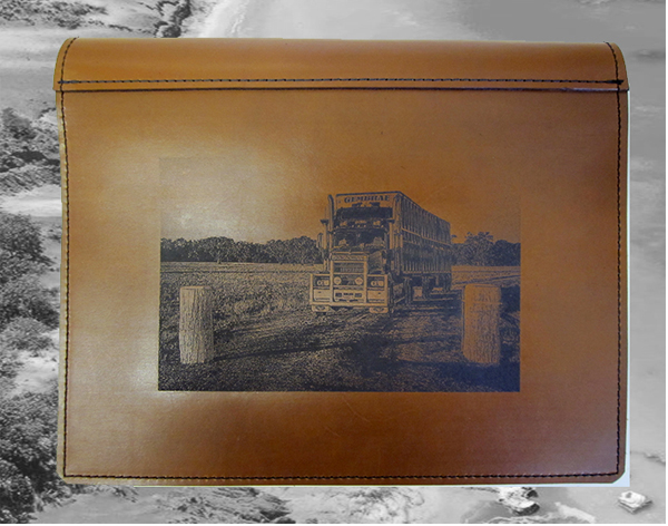 Truck leather Log Book Cover