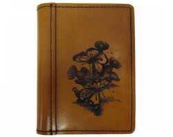 Refillable leather diary cover, beautiful leather Underhide Leather Australia